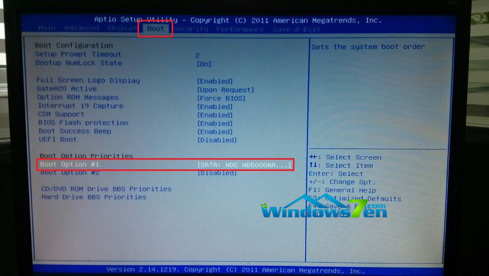 ��װwin7ϵͳǰ��BIOS������Ӳ��ģʽ�ķ���