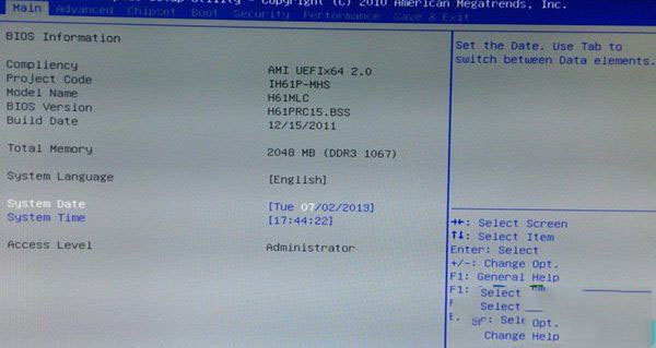 coms�ָ������趨��ԭbios������ã�