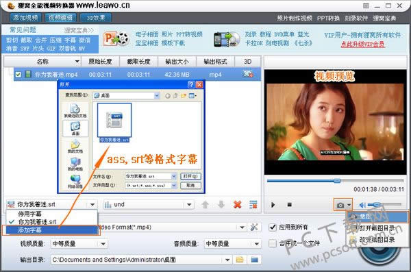 字幕文件怎样用?