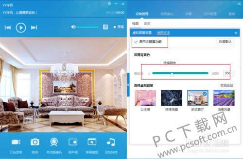 YY伴侣怎么调视频效果?