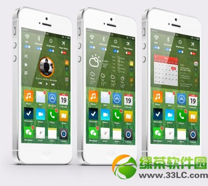 iPhone 6固件iOS 7或将使用新界面:颜色更加鲜明生动2
