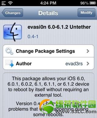 iOS6.x完美越狱工具Evasi0n1.5下载地址官方更新2