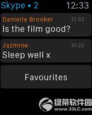 微软iphone版skype下载发布 支持apple watch2