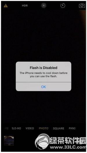 iphone6s机身过热导致闪光灯罢工