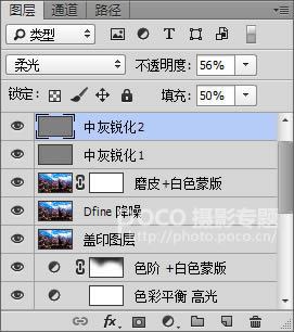 调出偏暗色外景通透人像照片的PS教程