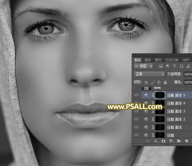 对满脸雀斑人像照片后期磨皮的PS教程