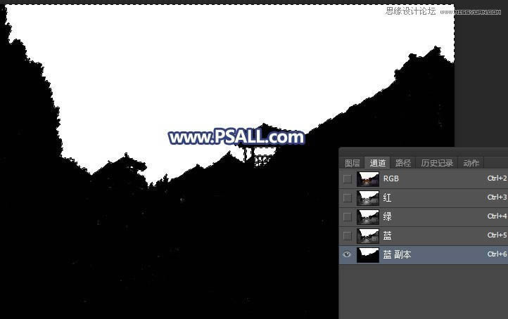 PS给整洁乡村小镇照片添加唯美夕阳效果