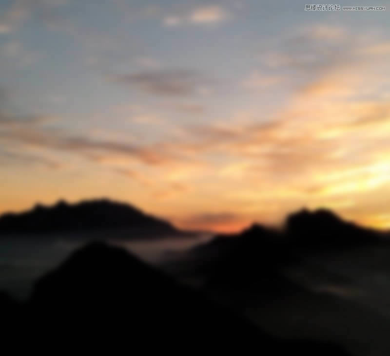 PS给外景街拍女生照片添加黄昏美景效果