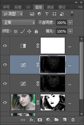利用PS双曲线对人像照片后期磨皮处理