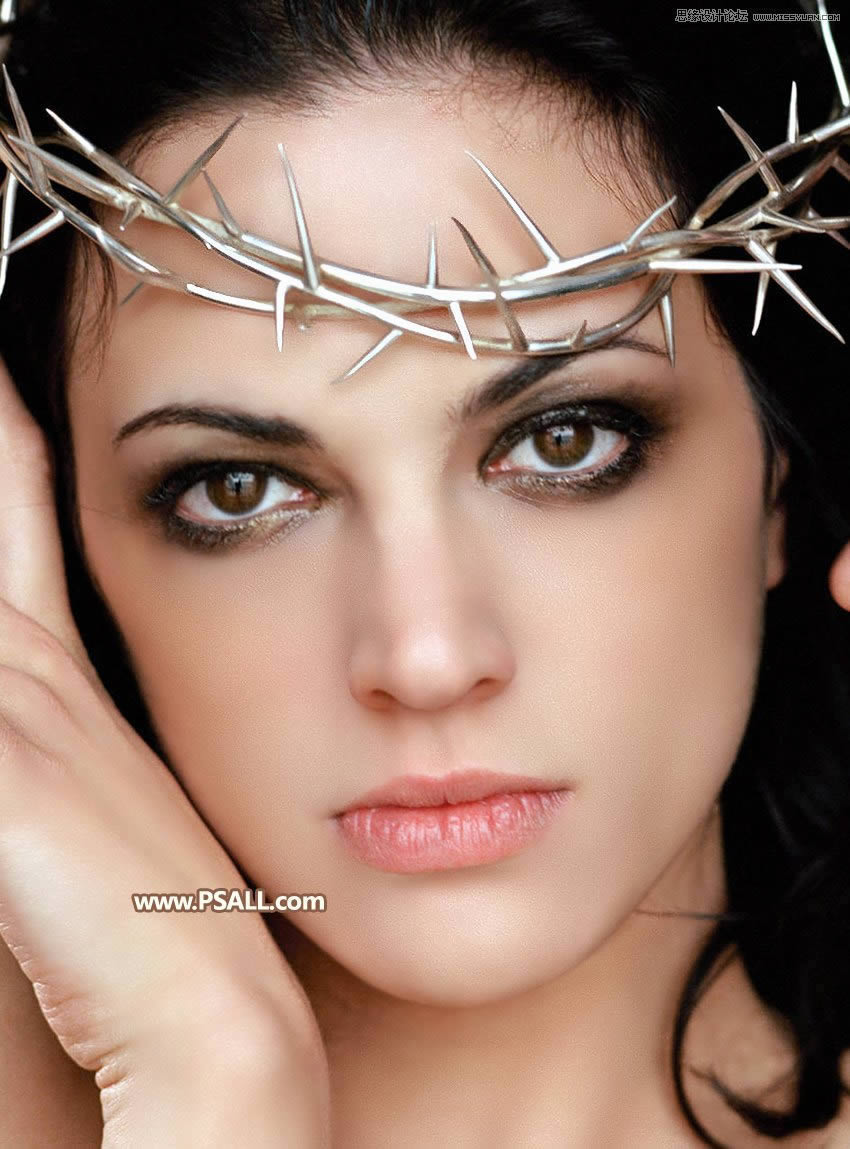 超质感人物肖像照片精细磨皮的PS教程