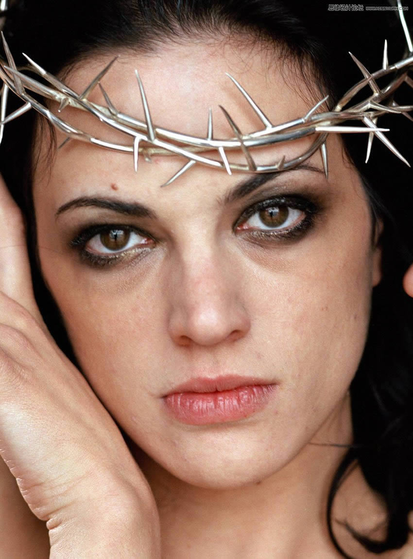 超质感人物肖像照片精细磨皮的PS教程