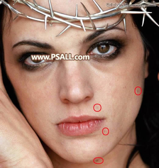 超质感人物肖像照片精细磨皮的PS教程