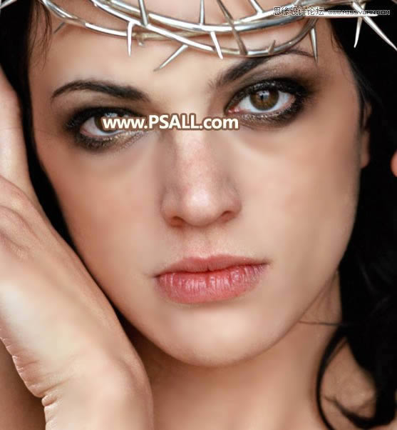 超质感人物肖像照片精细磨皮的PS教程