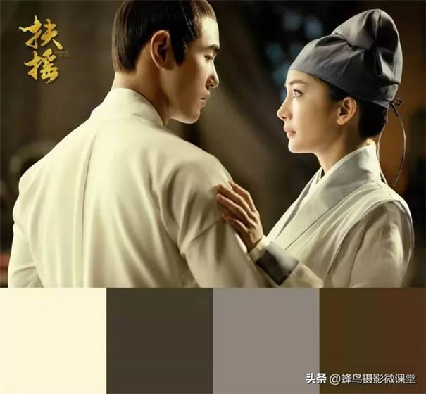 用PS调出古装电视人物剧照高级灰效果