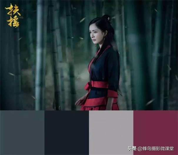 用PS调出古装电视人物剧照高级灰效果