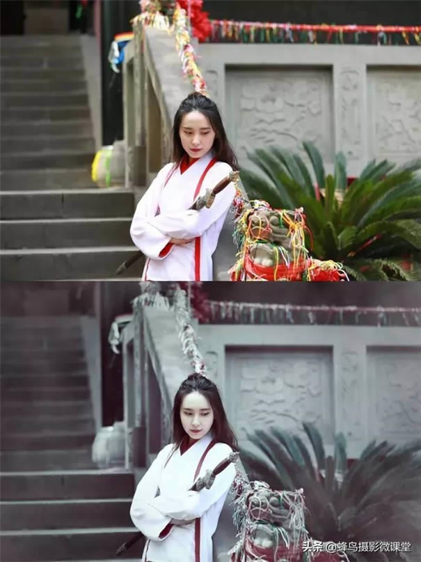 用PS调出古装电视人物剧照高级灰效果