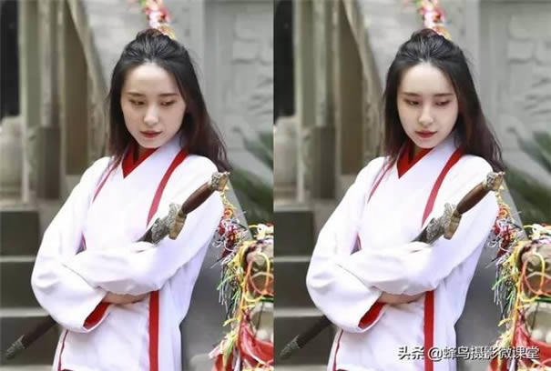 用PS调出古装电视人物剧照高级灰效果