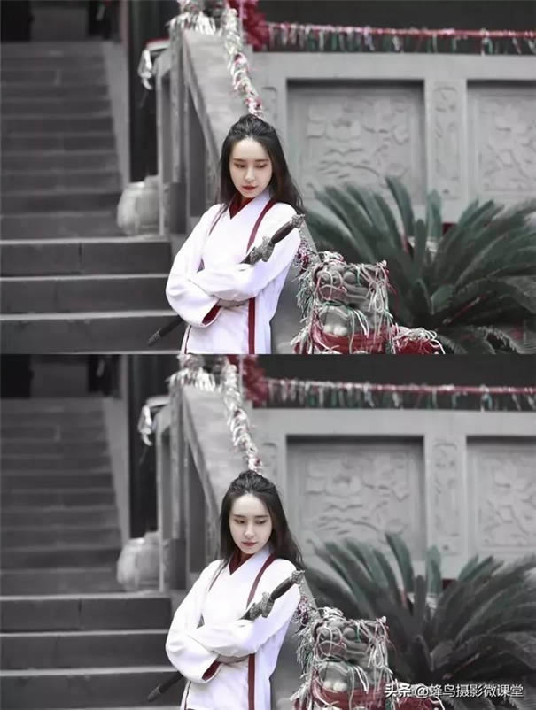 用PS调出古装电视人物剧照高级灰效果