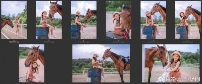 简单PS调出清新色彩效果儿童户外照片