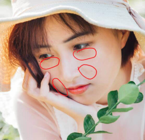 调出清新淡雅甜美女孩头像照片的PS教程