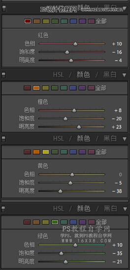 PS把树荫下的女孩照片调成清新通透色