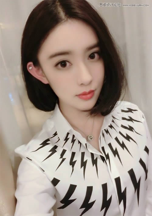 Photoshop把手机照片调成闪亮转手绘效果