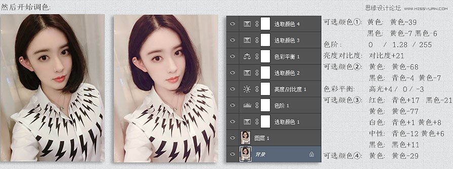 Photoshop把手机照片调成闪亮转手绘效果