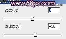 PS调出质感暗紫色短发女生头像照片