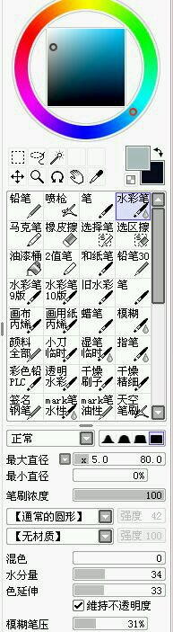 结合SAI软件把女孩照片转手绘的PS教程