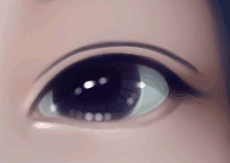 结合SAI软件把女孩照片转手绘的PS教程