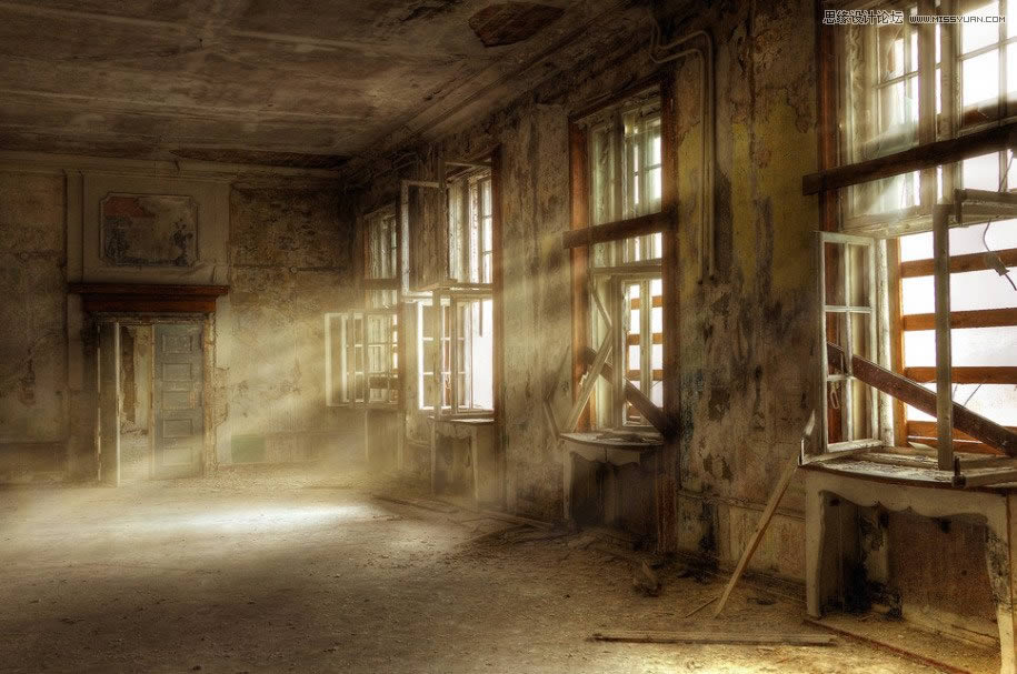 用PS设计质感女王肤色效果和场景图片