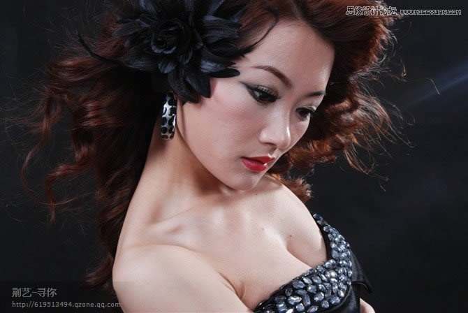 PS怎样调出唯美梦幻光影风格女生写真照片