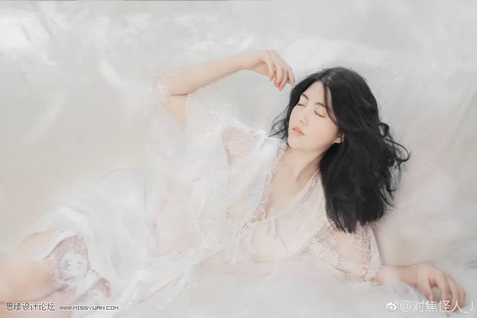 调出奶油肤色女生私房照片的PS教程