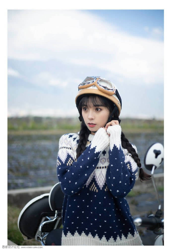 调出干净通透摄影女生照片的PS修图教程