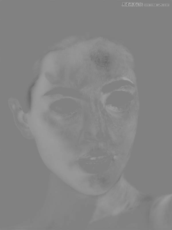 把模特彩妆头像照片提亮磨皮处理的PS教程