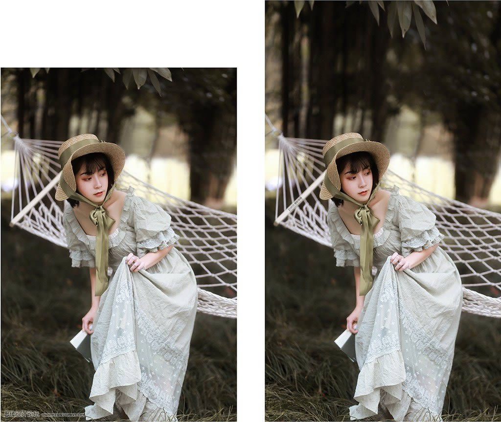 PS调出高清电影胶片效果数码人物照片