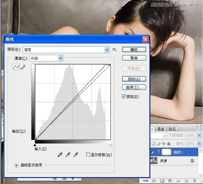 对室内女生照片调亮并美白肤色的PS教程