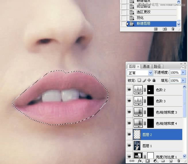 PS调出流行质感藏青色欧美模特照片