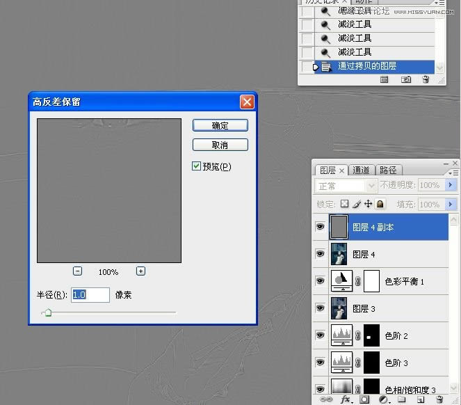 PS调出流行质感藏青色欧美模特照片