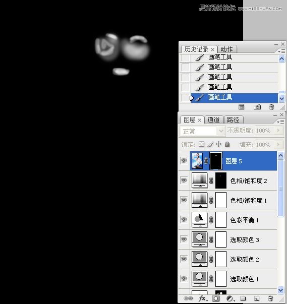 把昏暗女孩照片调成通透水润色彩的PS教程