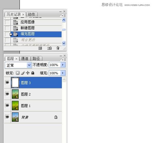 PS调出明亮青黄色春季外景女生照片