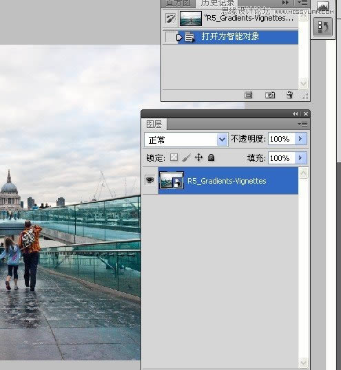 PS把灰暗数码外景照片调成高清鲜艳色彩