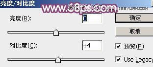 PS把户外花丛女生照片调成夏季阳光紫色调