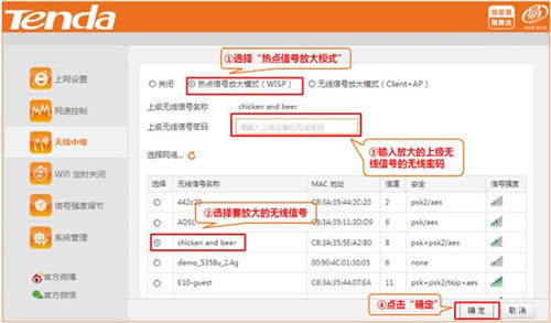 腾达 FH330 无线路由器热点信号放大方法 路由器