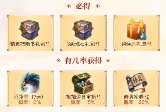 《完美世界》手游集拼图换彩翎鸟礼包
