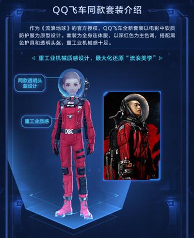 《QQ飞车》流浪地球套装获得方式详解