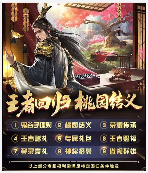 《乱世王者》回归专服明日开启