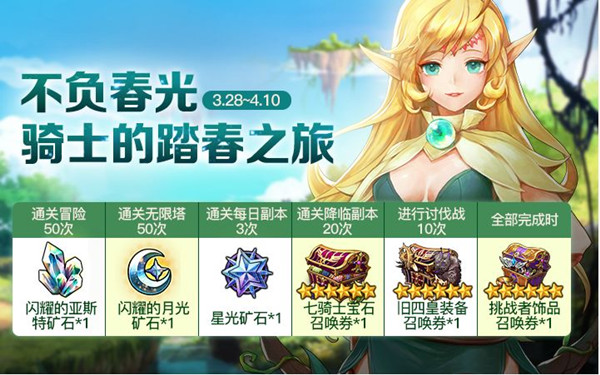 《十二战纪》三月开春活动大全