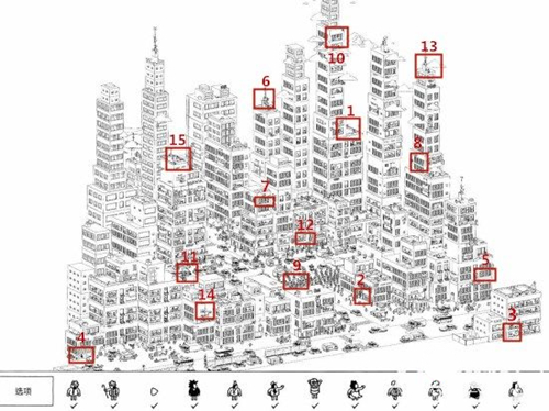 《Hidden Folks隐藏的人》城市4通关攻略