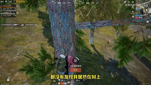 《绝地求生刺激战场》监狱上树阴人技巧